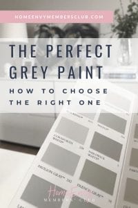 How To Choose Grey Paint Colours