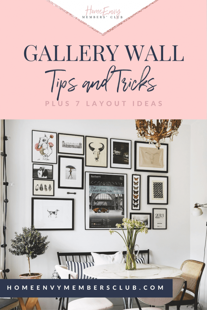 How To Create Gallery Wall The HomeEnvy Members Club